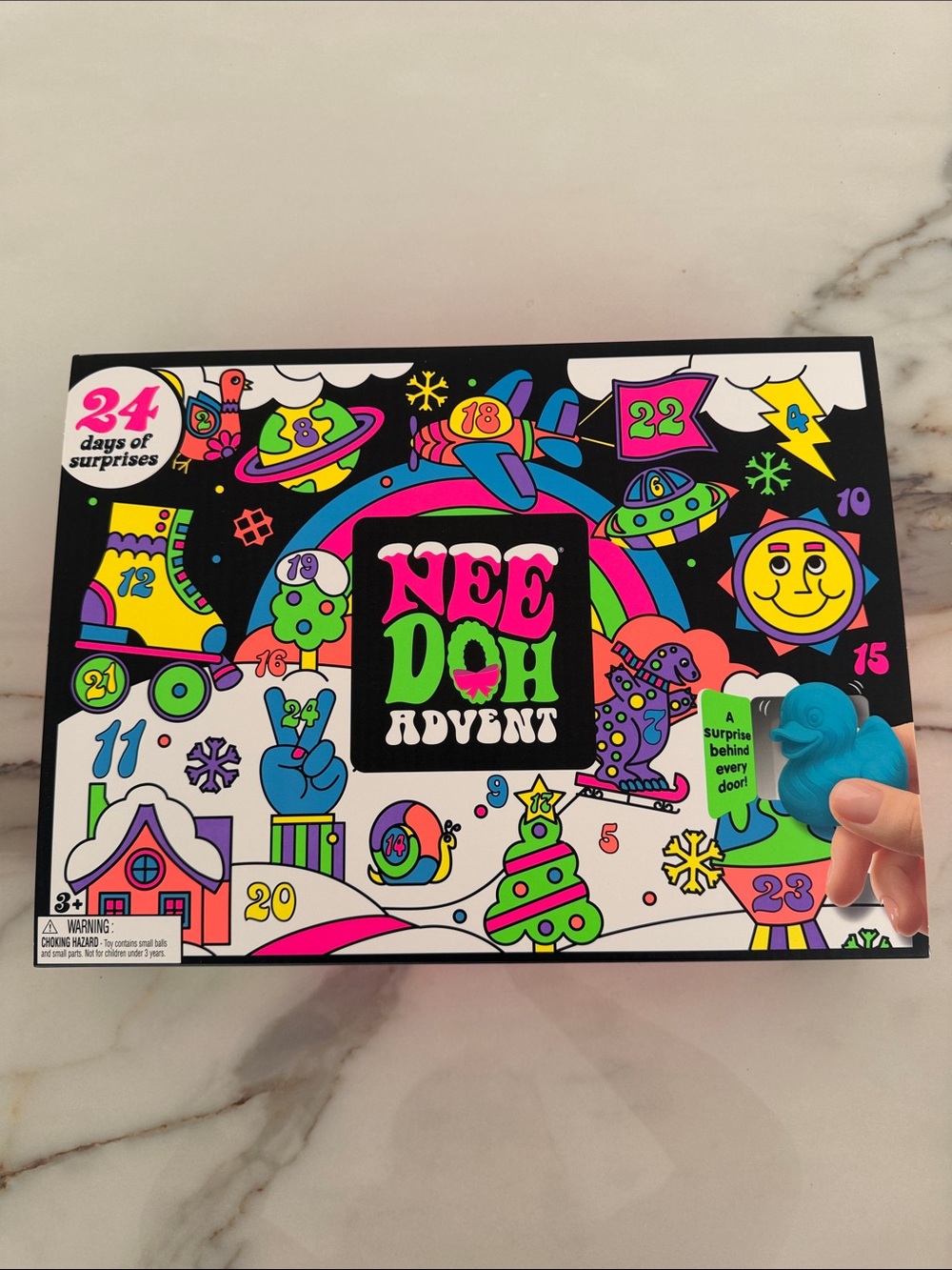 NEEDOH Advent Box. Brand NEW .Colorful Needoh Surprise